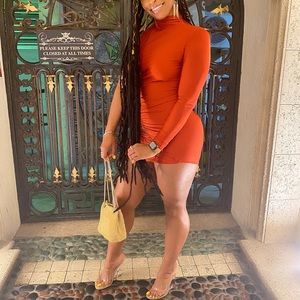Auburn Mini Dress